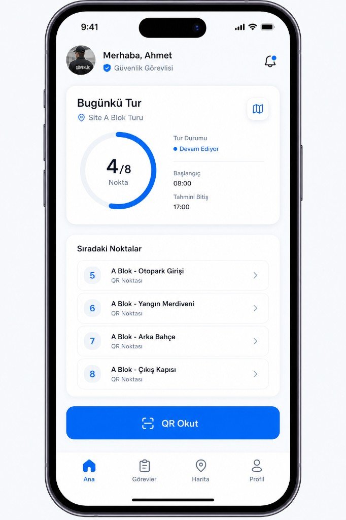 Mobil tur ekranı